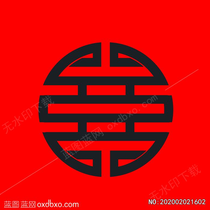 古典复古寿字造型设计素材_作品编号NO:202002021602(图1)