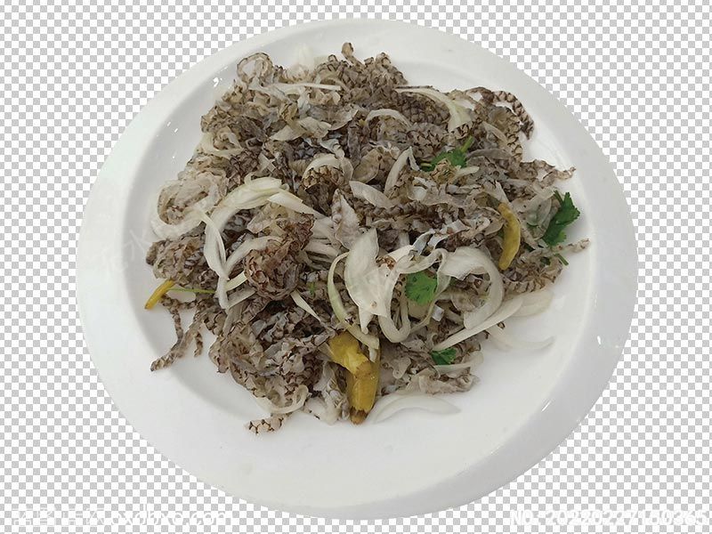 凉拌鱼皮美食活层免扣图片美食素材_作品编号：20220227150365(图1)