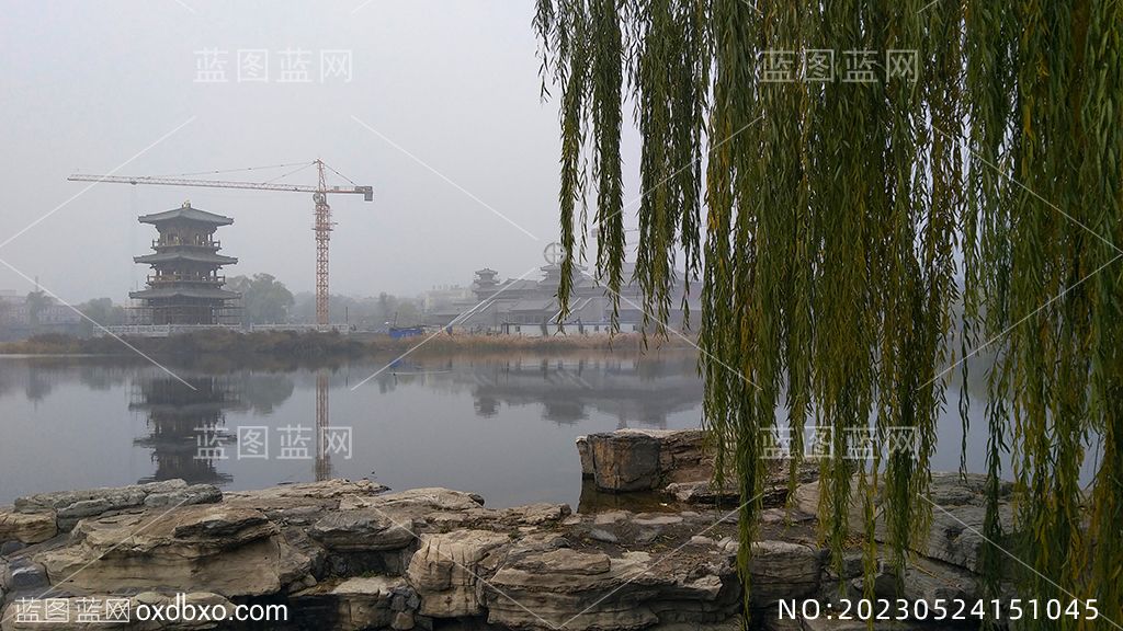 45陕西西安古塔风景古塔建筑摄影素材编号_NO20230524151045.jpg