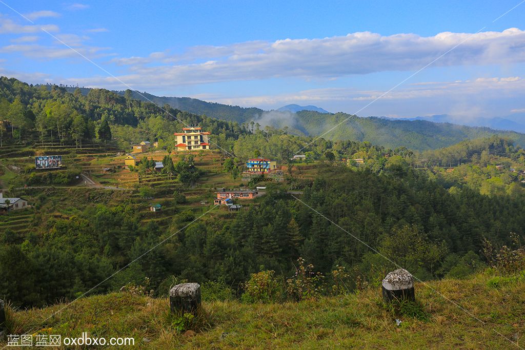 尼泊尔风景2摄影素材.jpg