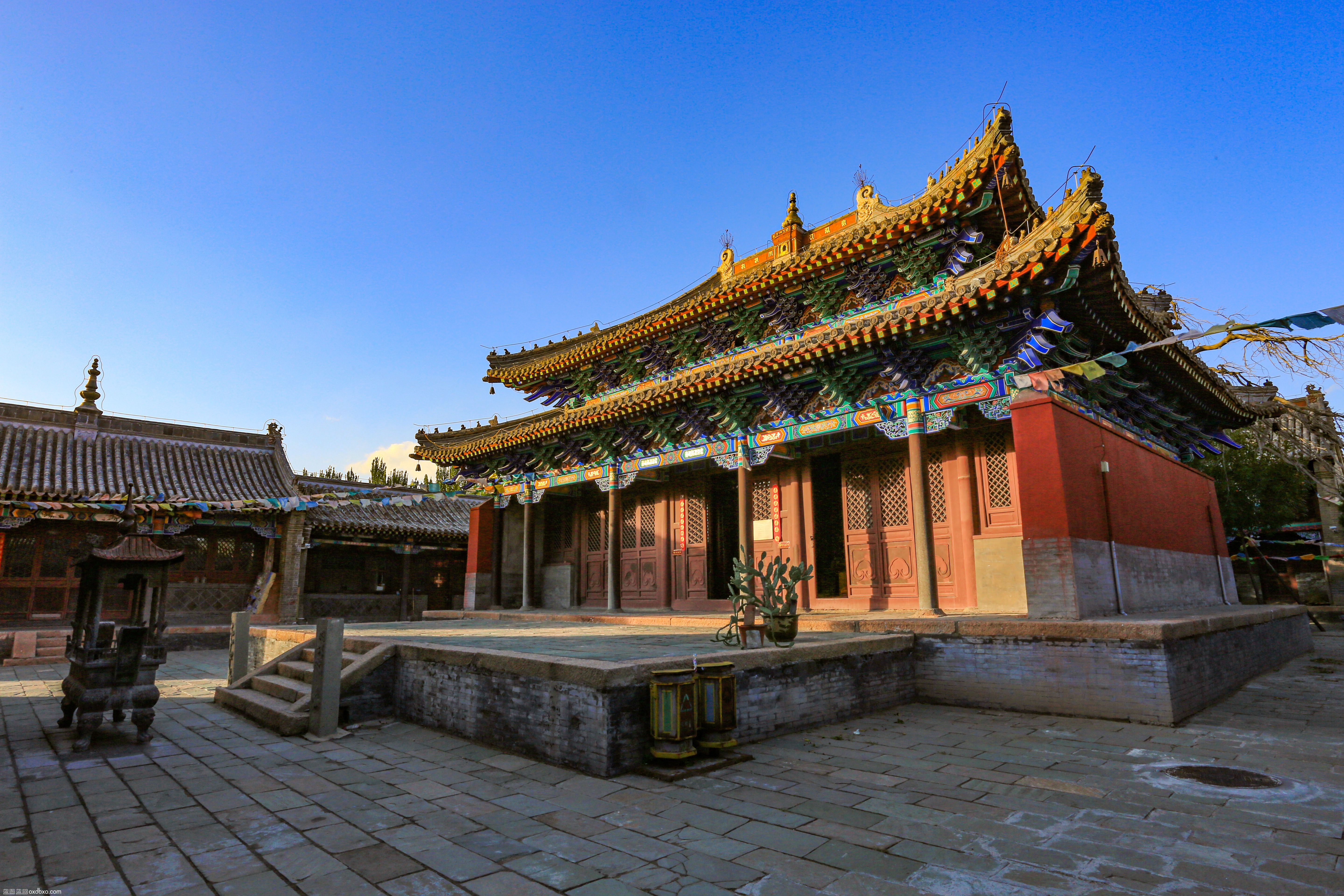 内蒙古 三大寺 兴源寺 象教寺 福缘寺 风情 风光 风景 商业摄影 商用素材