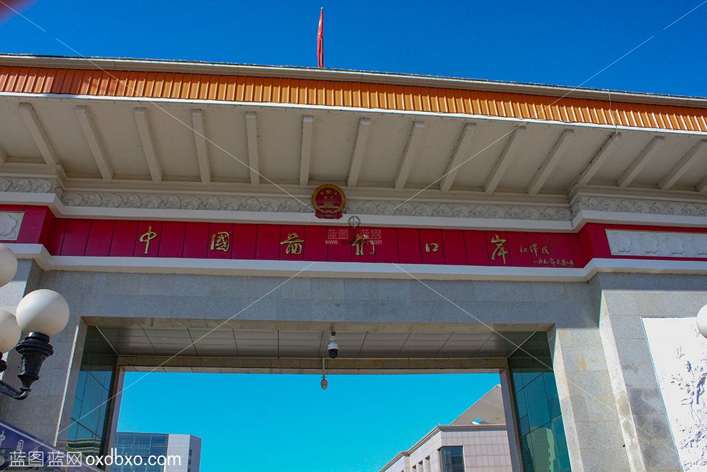 中朝边境图们口岸风景风光摄影图片素材 (8)