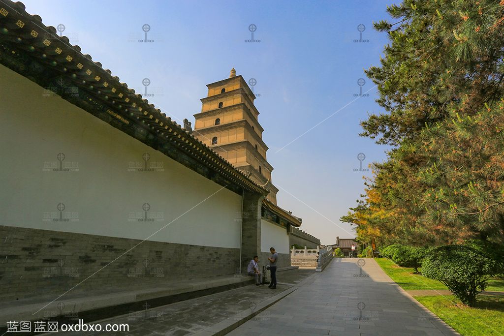 西安大雁塔古塔古城墙甬路 拷贝.jpg