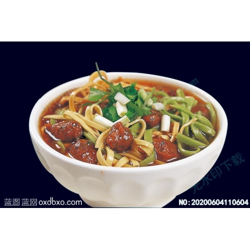 牛肉丸子面菜谱湘菜系列美食菜牌素材_作品编号NO:20200604110604