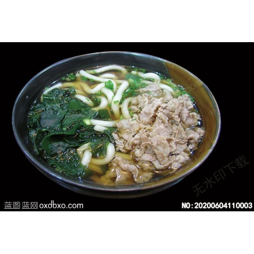 牛肉乌冬面菜谱湘菜系列美食菜牌素材_作品编号NO:20200604110003