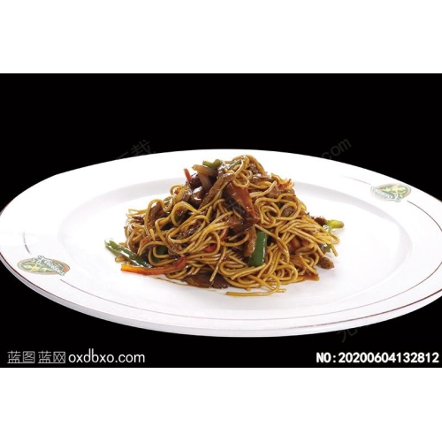 特色牛肉炒面乌冬面菜谱湘菜系列美食菜牌素材_作品编号NO:20200604132812