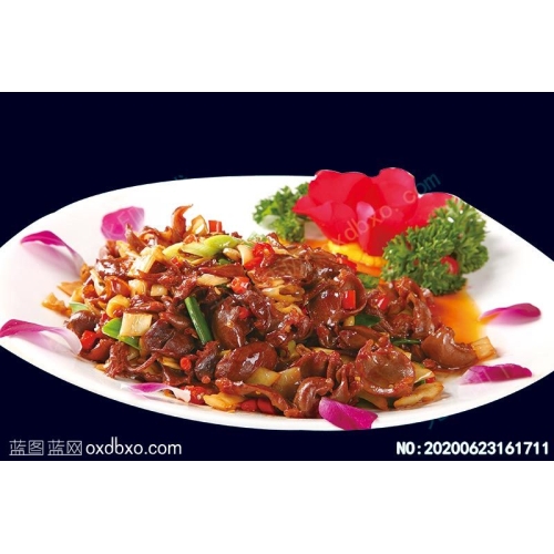 白椒炒鸡胗菜谱湘菜系列美食菜牌素材_作品编号NO:20200623161711