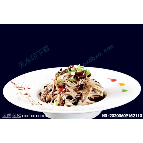 糊辣茶树菇菜谱湘菜系列美食菜牌素材_作品编号NO:20200609152110