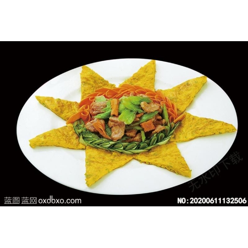 吃回味两苦瓜菜谱湘菜系列美食菜牌素材_作品编号NO:20200611132506
