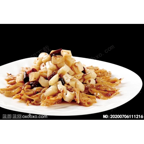 炝拌鸭掌菜谱湘菜系列美食菜牌素材_作品编号NO:20200706111216