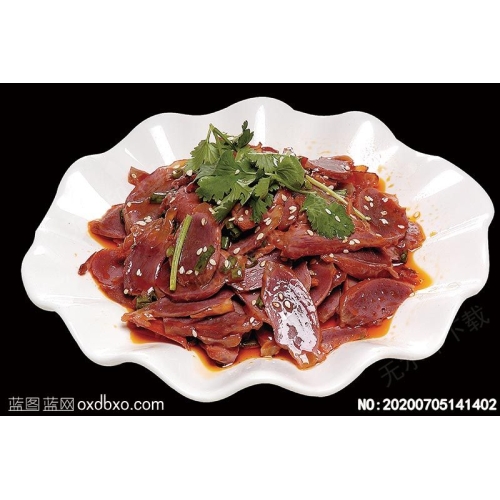 香麻鸭胗菜谱湘菜系列美食菜牌素材_作品编号NO:20200705141402
