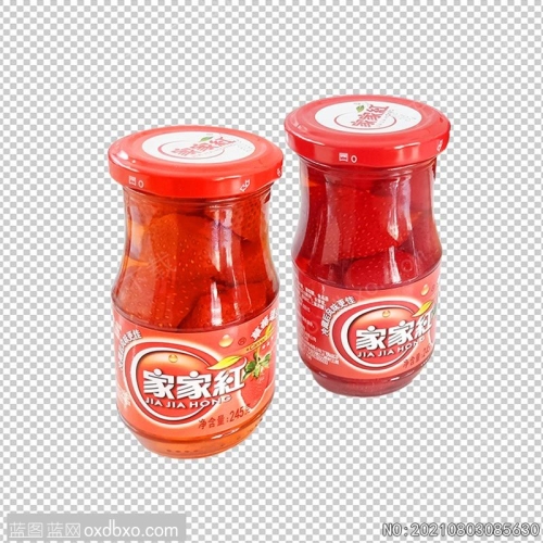 瓶装罐头免抠PNG素材_素材编号NO:20210803085630