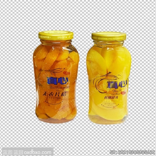 瓶装罐头免抠PNG素材_素材编号NO:20210803085632