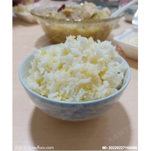 主食二米饭美食活层免扣图片美食素材_作品编号：20220227150088