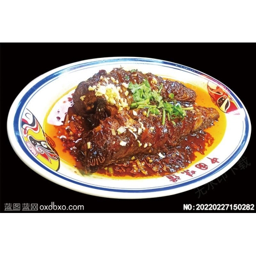 浇汁鱼美食活层免扣图片美食素材_作品编号：20220227150282