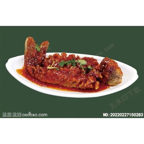 浇汁鱼美食活层免扣图片美食素材_作品编号：20220227150283