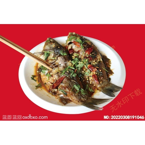 炖鲫鱼烧鲫鱼 原创美食菜谱摄影图片素材_作品编号：20220308191046