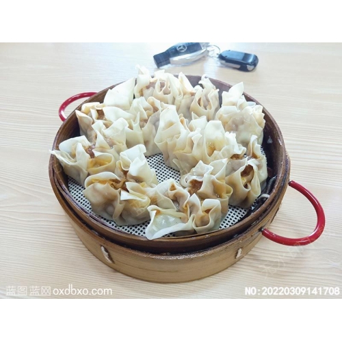 小笼屉蒸烧麦原创美食菜谱摄影图片素材_作品编号：20220309141708
