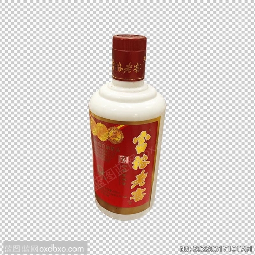 富裕老窖部忧瓷瓶装免抠PNG素材_素材编号：20220317101781