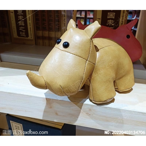 布艺河马摆件摄影素材编号:20220403134706