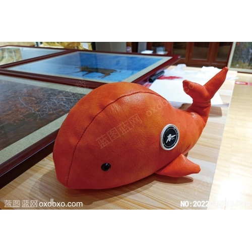 布艺鲸鱼布艺摆件摄影素材编号:20220403134714
