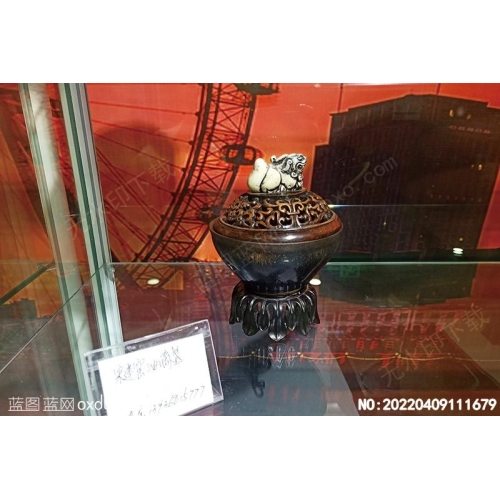 宋建窑油滴盏摄影素材编号:20220409111679