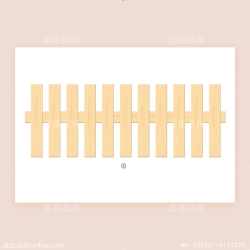 竹子栅栏手绘PNG手抄报素材儿童画栅栏素材编号_NO:20230116113303