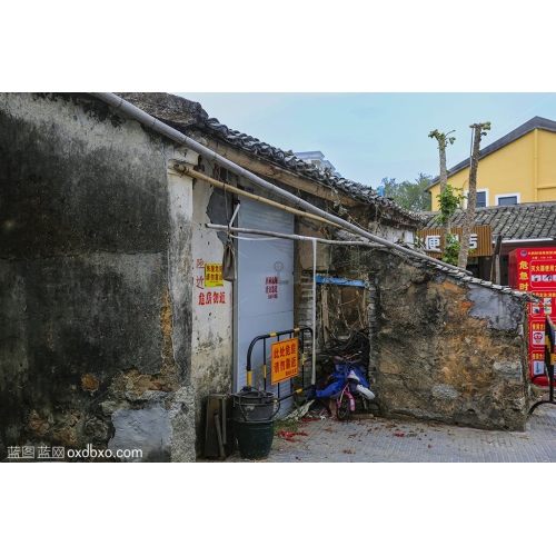 深圳大鹏古城老房子摄影图片素材