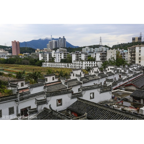 深圳市 沉香 文化城 远景 全景 风景 风光 景观 商业摄影 商用素材