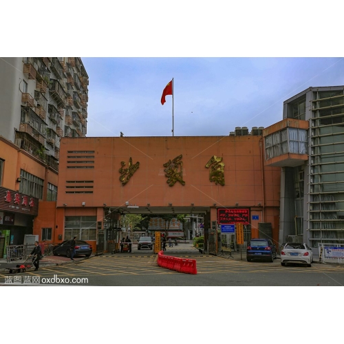 深圳中英街沙头角大门 风景 风光 景观 商业摄影 商用素材