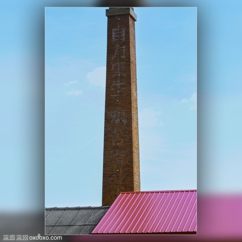 自力更生艰苦奋斗 老 砖 烟囱 老建筑 建筑标语 历史遗迹 老房子 时代印记 高清摄影 摄影 文化艺术 传统文化