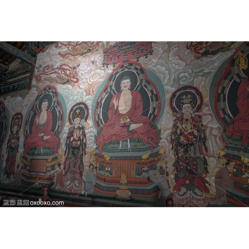 山西 华严寺 壁画 (5)