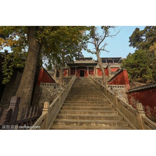 山西晋祠朝阳洞商业摄影素材